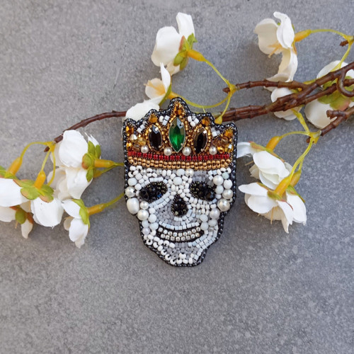 Dia de Los Muertos King ... brož — foto 3