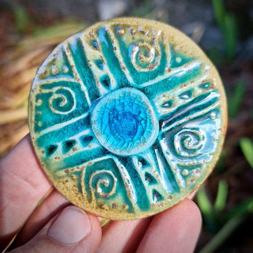 Mandala z keramických komponentů 138 — foto 4