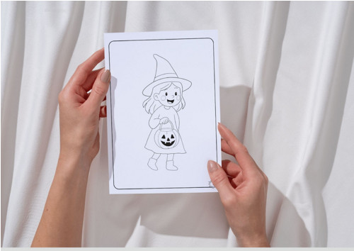 Halloweenské omalovánky pro děti — foto 2