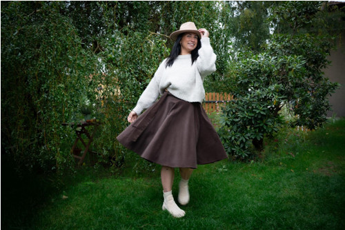 Manšestrová Kolová Čokoládová — foto 2