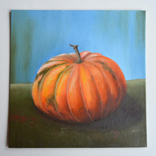 Dýně olejem, originál 25 x 25 cm — foto 3