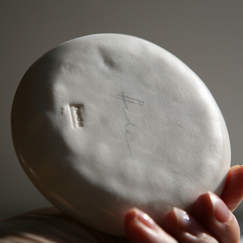 Talířek srdcový 9cm porcelán — foto 5