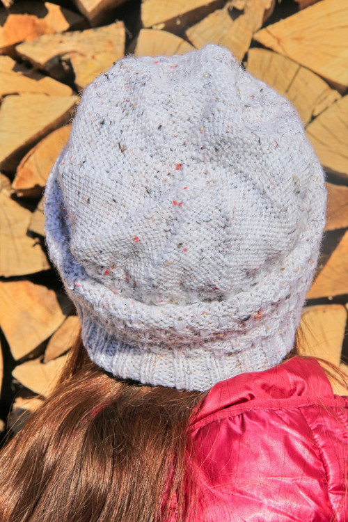 Mlha nad městem - čepice beanie — foto 4