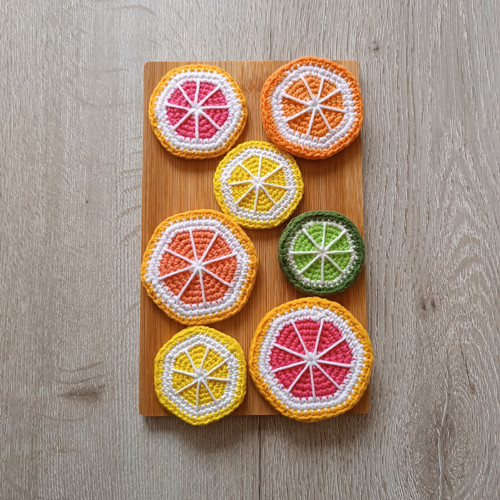 Háčkovaný citron - plátek — foto 2