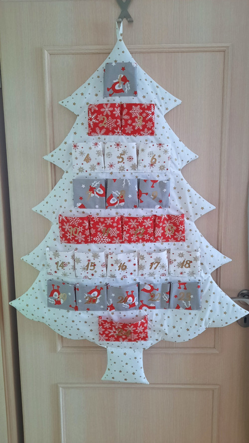 Adventní kalendář - stromeček 110cm — foto 2