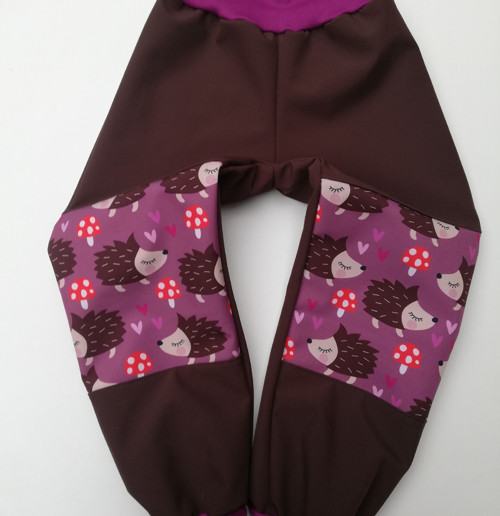 Softshellové kalhoty- JEŽEČEK — foto 4