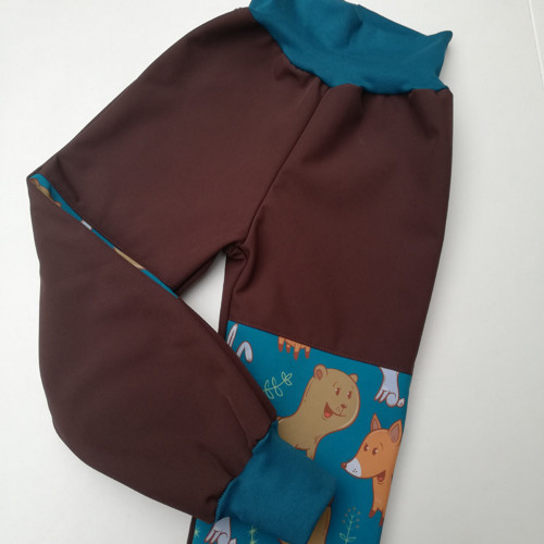 Softshellové kalhoty - ZVÍŘÁTKA — foto 3