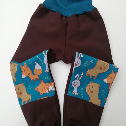 Softshellové kalhoty - ZVÍŘÁTKA — foto 2