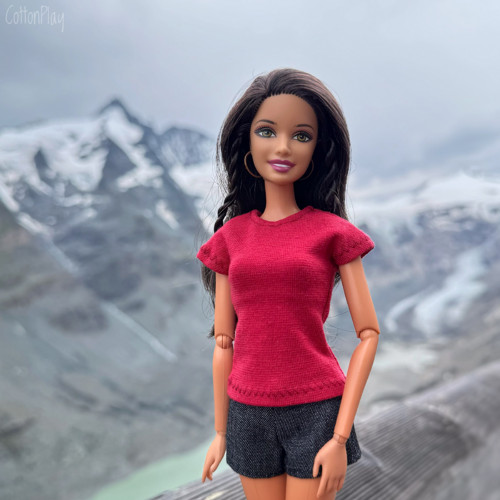Barbie - tričko malinově červené — foto 4