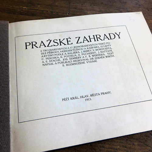 Pražské zahrady — foto 2