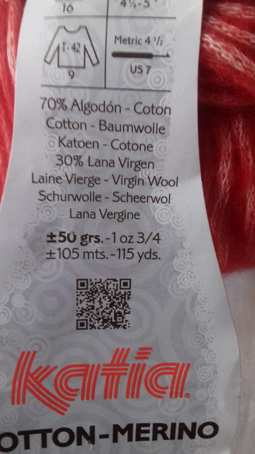 Příze Katia Cotton-Merino — foto 4