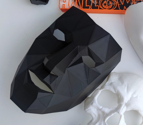Maska polygón,z bio plastu PLA — foto 4