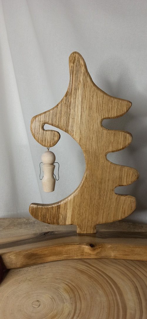 Dřevěný dekorativní stromek — foto 2