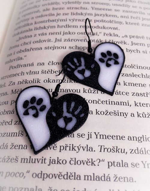 Náušnice love animal — foto 3