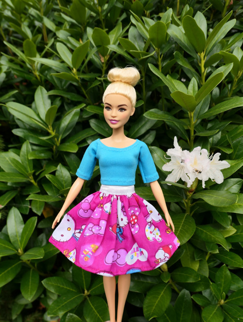 Tričko + sukně pro Barbie — foto 2