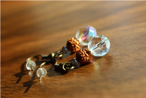 Rudraksha. Náušnice — foto 2