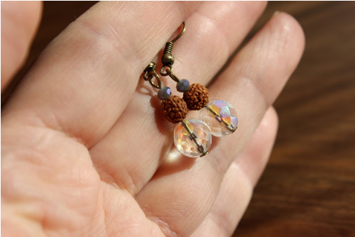 Rudraksha. Náušnice — foto 3