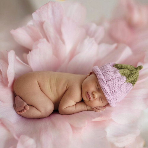 Merino čepice newborn | Rajčátko — foto 5