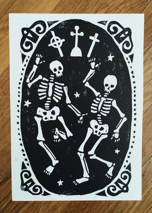 Linoryt 'Danse macabre' — foto 2