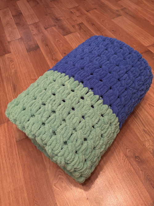 Maxi deka Puffy 140x180 cm modro-zelená Earth — foto 5