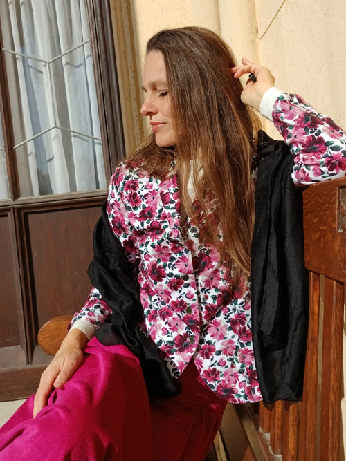 Stylové Sáčko Z Teplákoviny — foto 3