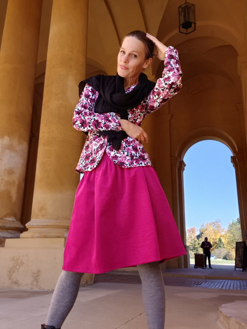 Stylové Sáčko Z Teplákoviny — foto 4