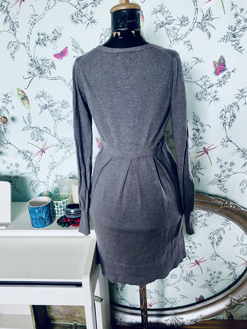 Šaty grey elegant — foto 4