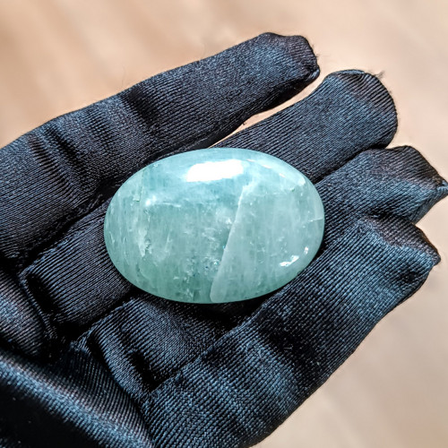 Akvamarín, ID 5193, 39x27 mm — foto 2