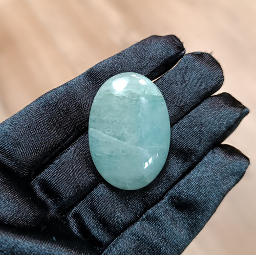 Akvamarín, ID 5193, 39x27 mm — foto 3