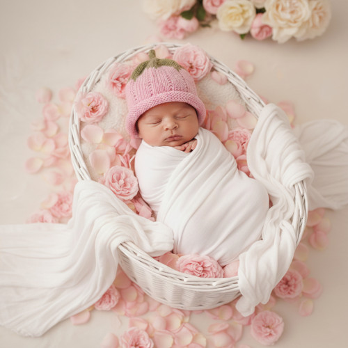 Merino čepice newborn | Růžička — foto 2