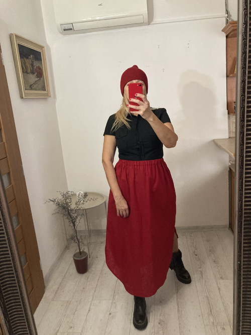 Sukňa Linen -RUJA — foto 4