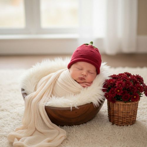Merino čepice newborn | Lilek — foto 4
