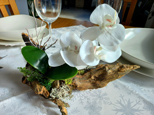 Dekorace s orchidejí — foto 3