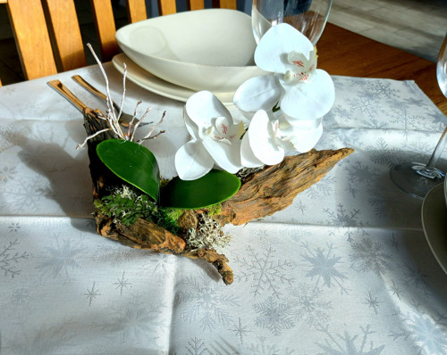 Dekorace s orchidejí — foto 2