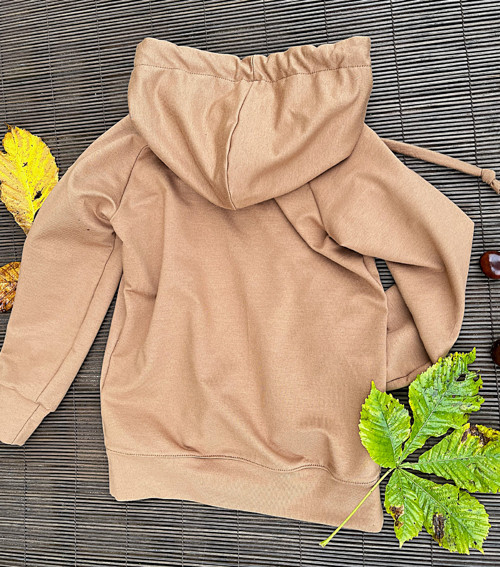 Dětská mikina - SIMPLE CARAMEL — foto 4