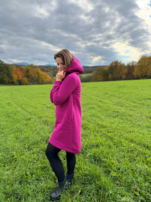 Mikinové šaty Cozy — foto 2