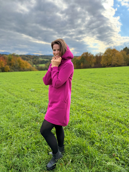 Mikinové šaty Cozy — foto 4