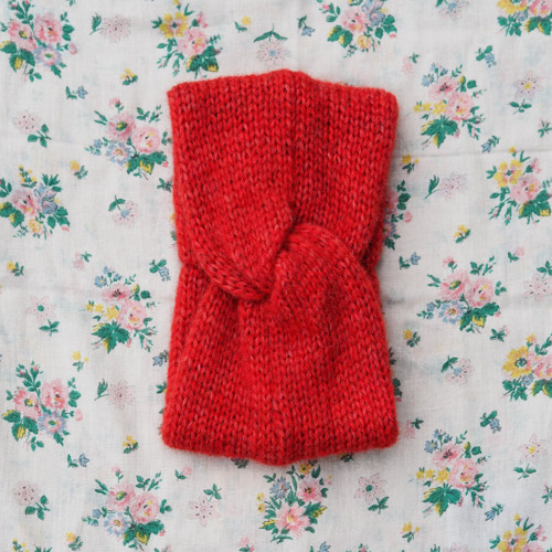 Turban čelenka...malinová — foto 2
