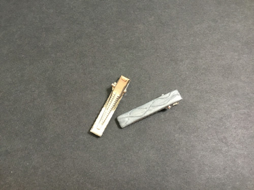 Vlasové Sponky - Šedivé třpytivé — foto 2