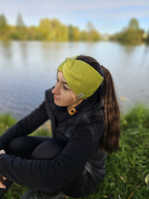 Twist čelenka- kiwi — foto 6