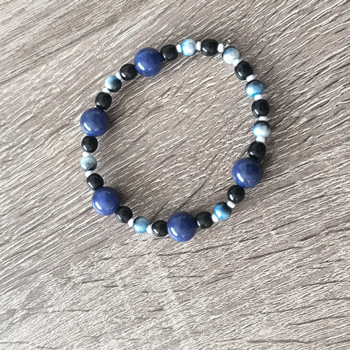 Náramek s lápis lazuli — foto 2
