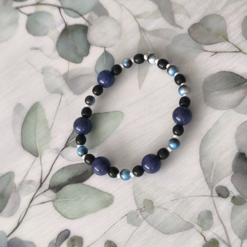 Náramek s lápis lazuli — foto 3