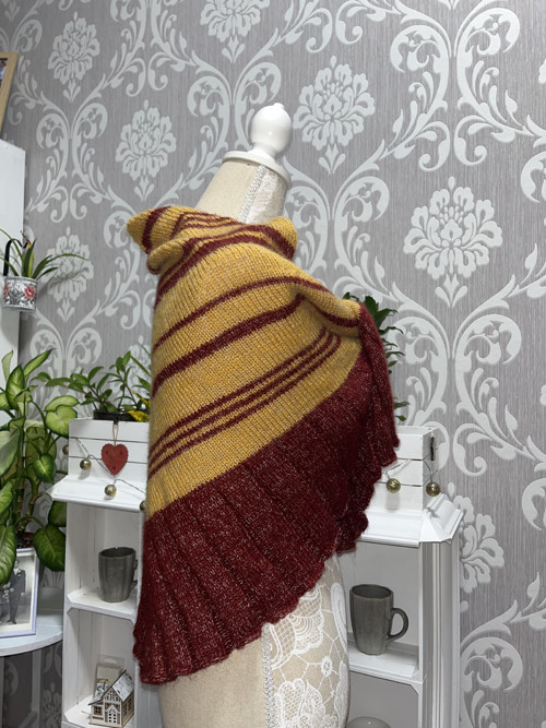 Boho šátek podzimní snění — foto 2