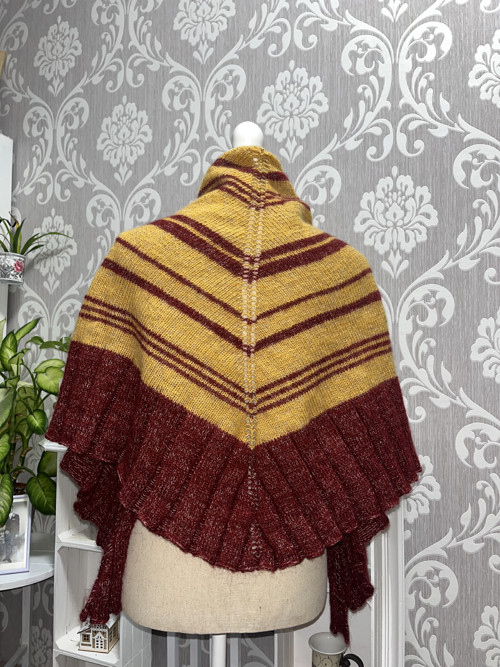 Boho šátek podzimní snění — foto 4