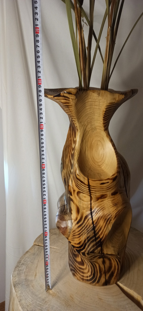 Dřevěná váza — foto 6