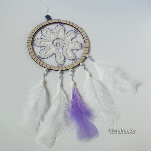 Lapač paličkovaný White-violet dream — foto 2