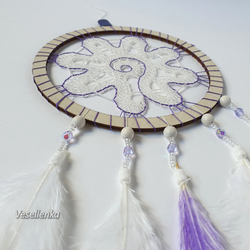 Lapač paličkovaný White-violet dream — foto 3