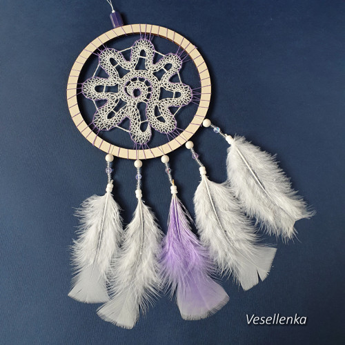 Lapač paličkovaný White-violet dream — foto 5