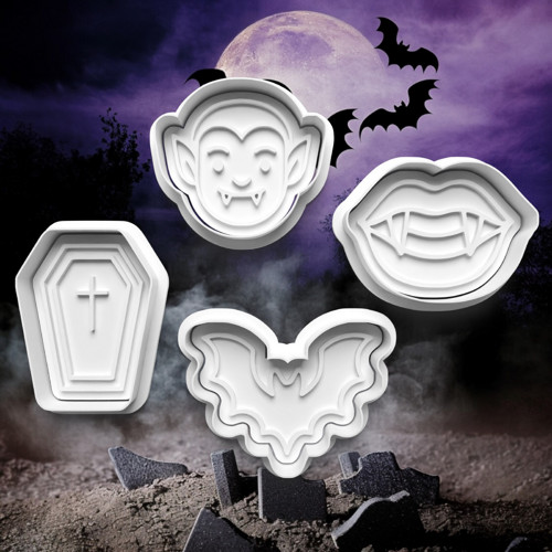 Vykrajovátko Halloween - netopýr — foto 2