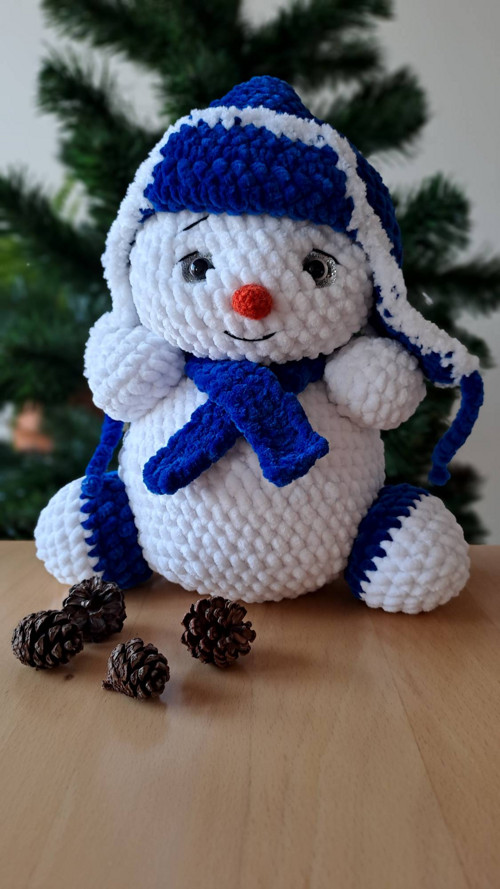 Háčkovaný sněhulák — foto 5